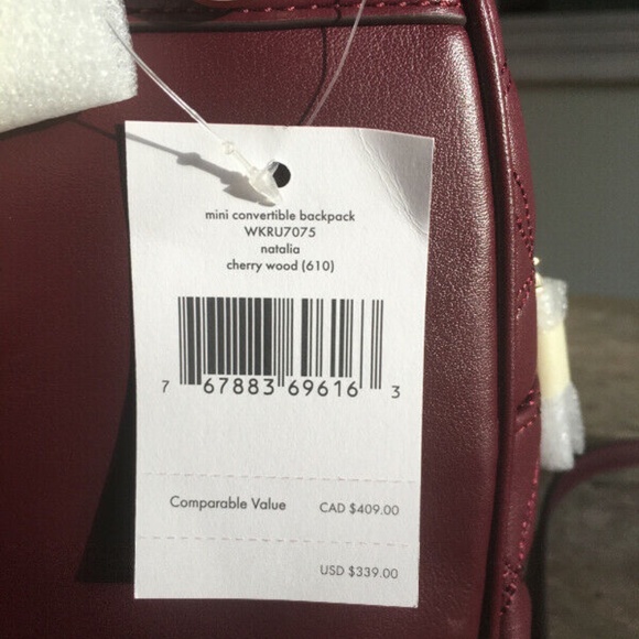 Kate spade mini backpack - Picture 4 of 5